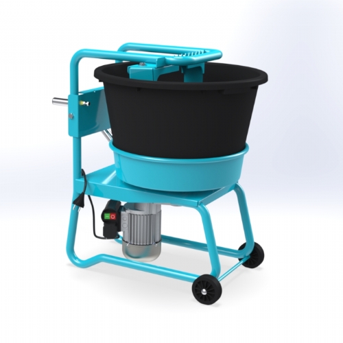Model Concrete Pan Mixer 40 lt - C 60 of available Mixers by OMAER